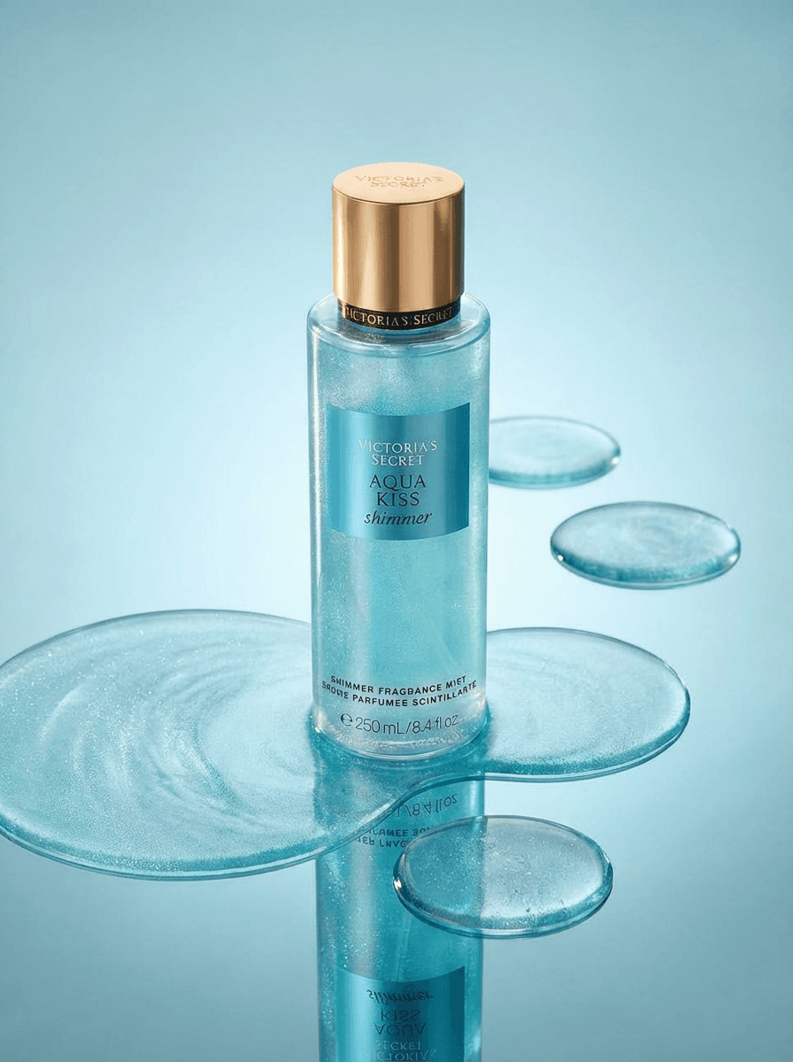 Victoria Secret Aqua Kiss Shimmer - Body Splash