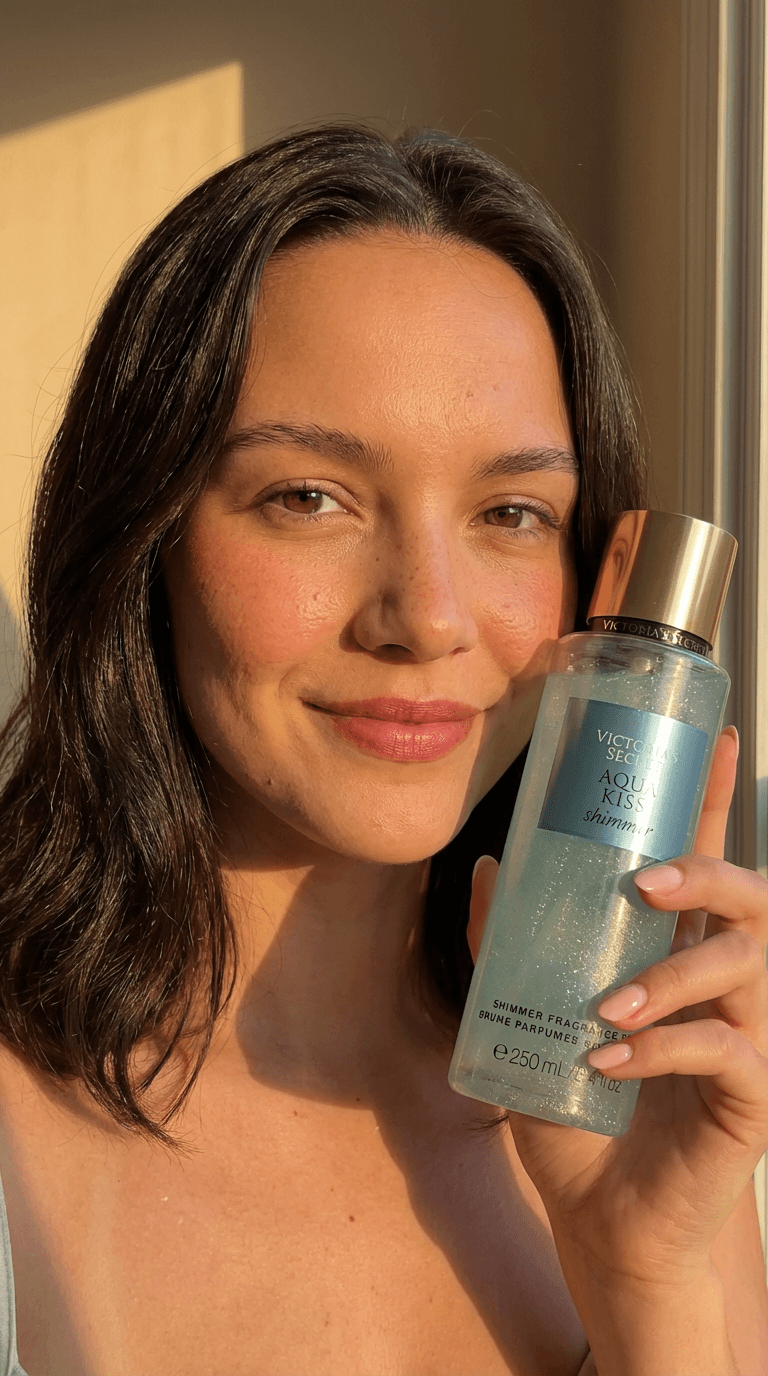 Victoria Secret Aqua Kiss Shimmer - Body Splash - Imagem 3 de 3